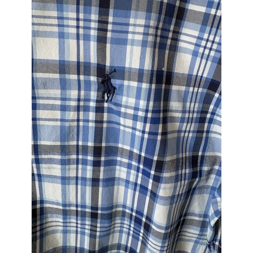 Polo Ralph Lauren Classic Fit Performance Shirt Size Medium Stretch Twill Cool